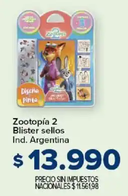 Carrefour Zootopía 2 blister sellos oferta