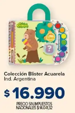Carrefour Colección blister acuarela oferta