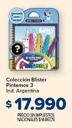 Carrefour Colección blister pintemos 3 oferta