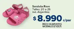 Carrefour Rave sandalia oferta