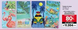 Carrefour Toalla de playa oferta