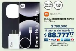Carrefour Redmi celular note 14 pro oferta