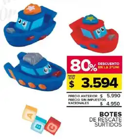 Carrefour Maxi Botes de rescate surtidos oferta