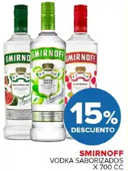 Carrefour Maxi Smirnoff vodka saborizados oferta