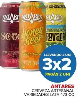 Carrefour Maxi Antares cerveza artesanal variedades lata oferta