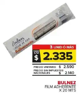 Carrefour Maxi Bulnez film adherente oferta