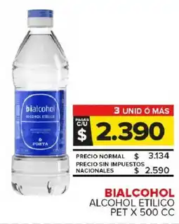 Carrefour Maxi Bialcohol alcohol etilico pet oferta