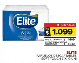 Carrefour Maxi Elite pañuelos descartables soft touch oferta