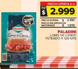 Carrefour Maxi Paladini lomo de cerdo feteado oferta