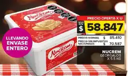 Carrefour Maxi Nucrem georgalos oferta