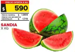 Carrefour Maxi Sandia oferta