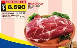 Carrefour Maxi Bondiola de cerdo oferta