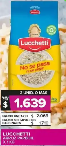 Carrefour Maxi Lucchetti arroz parboil oferta