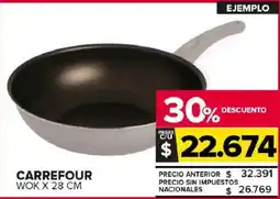 Carrefour Maxi Carrefour wok oferta