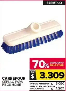 Carrefour Maxi Carrefour cepillo para pisos home oferta