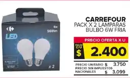 Carrefour Maxi Carrefour lamparas bulbo oferta