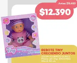 Supermercados Tadicor Tiny bebote creciendo juntos oferta