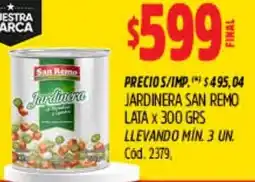 Supermercados Yaguar Jardinera san remo lata oferta