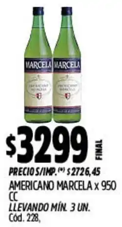 Supermercados Yaguar Americano marcela oferta