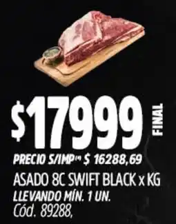 Supermercados Yaguar Swift asado 8c black oferta