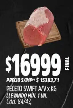 Supermercados Yaguar Swift peceto avv oferta