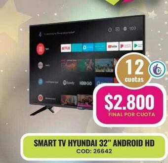 Maxiconsumo Smart Tv Hyundai 32 oferta