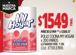 Supermercados Yaguar My hogar rollo cocina oferta