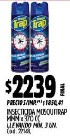 Supermercados Yaguar Mosquitrap insecticida mmm oferta