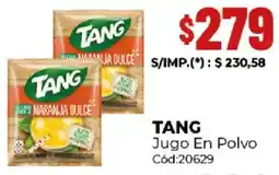 Diarco Tang jugo en polvo oferta