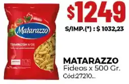 Diarco Matarazzo fideos oferta