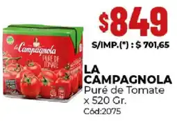 Diarco La campagnola puré de tomate oferta