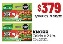 Diarco Knorr caldo oferta
