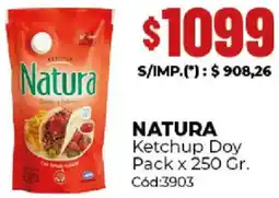 Diarco Natura ketchup doy pack oferta