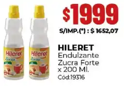 Diarco Hileret endulzante zucra forte oferta