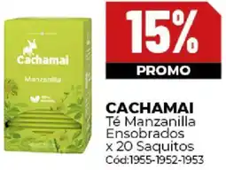 Diarco Cachamai té manzanilla ensobrados oferta