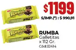 Diarco Rumba galletitas oferta