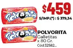 Diarco Polvorita galletitas oferta