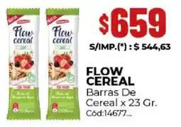 Diarco Flow cereal barras de cereal oferta