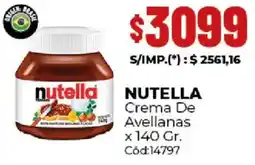 Diarco Nutella crema de avellanas oferta