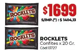 Diarco Rocklets confites oferta