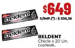 Diarco Beldent chicle oferta