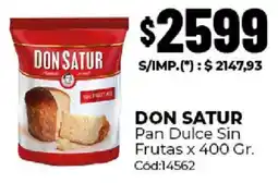 Diarco Don satur pan dulce sin frutas oferta
