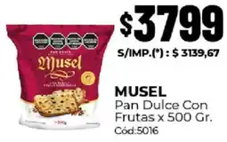Diarco Musel pan dulce con frutas oferta