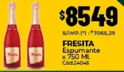 Diarco Fresita espumante oferta