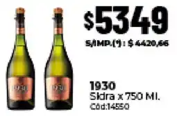 Diarco 1930 sidra oferta