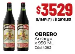Diarco Obrero amargo oferta