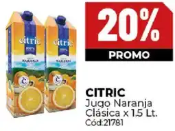 Diarco Citric jugo naranja clásica oferta