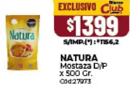 Diarco Natura mostaza d/p v oferta