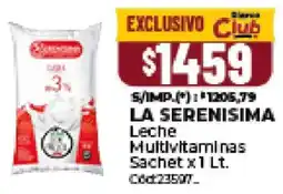 Diarco La serenisima leche multivitaminas sachet oferta