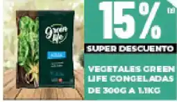 Diarco Vegetales green life congeladas oferta